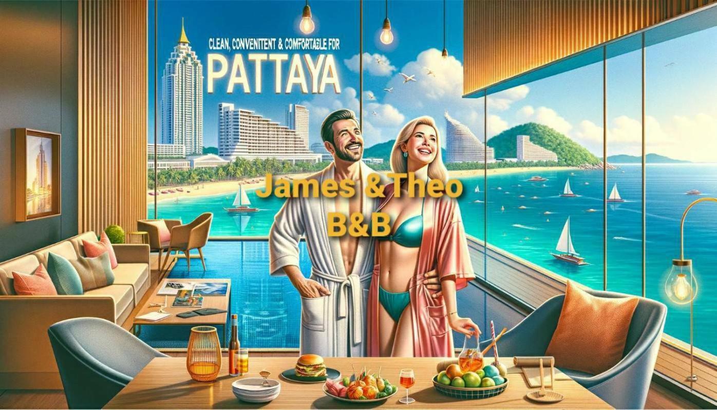 The Edge Central Pattaya Seaview With Infinity Pool & Free Netflix المظهر الخارجي الصورة